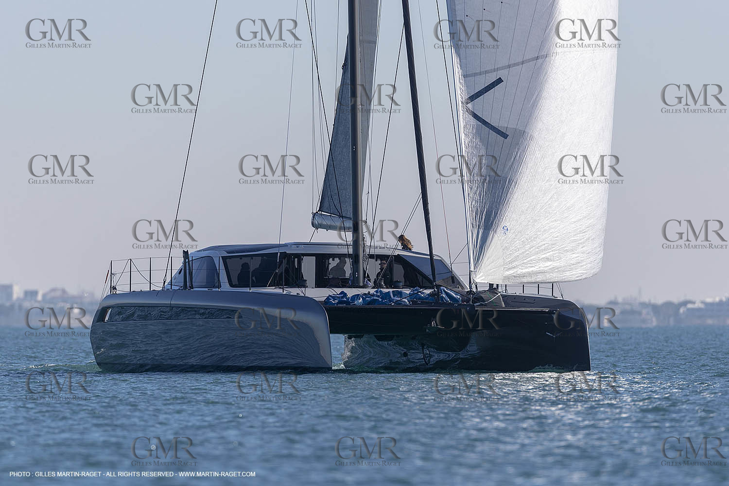 05 02 2019, La Grande Motte (FRA,34), Gunboat 68 sail testing  2