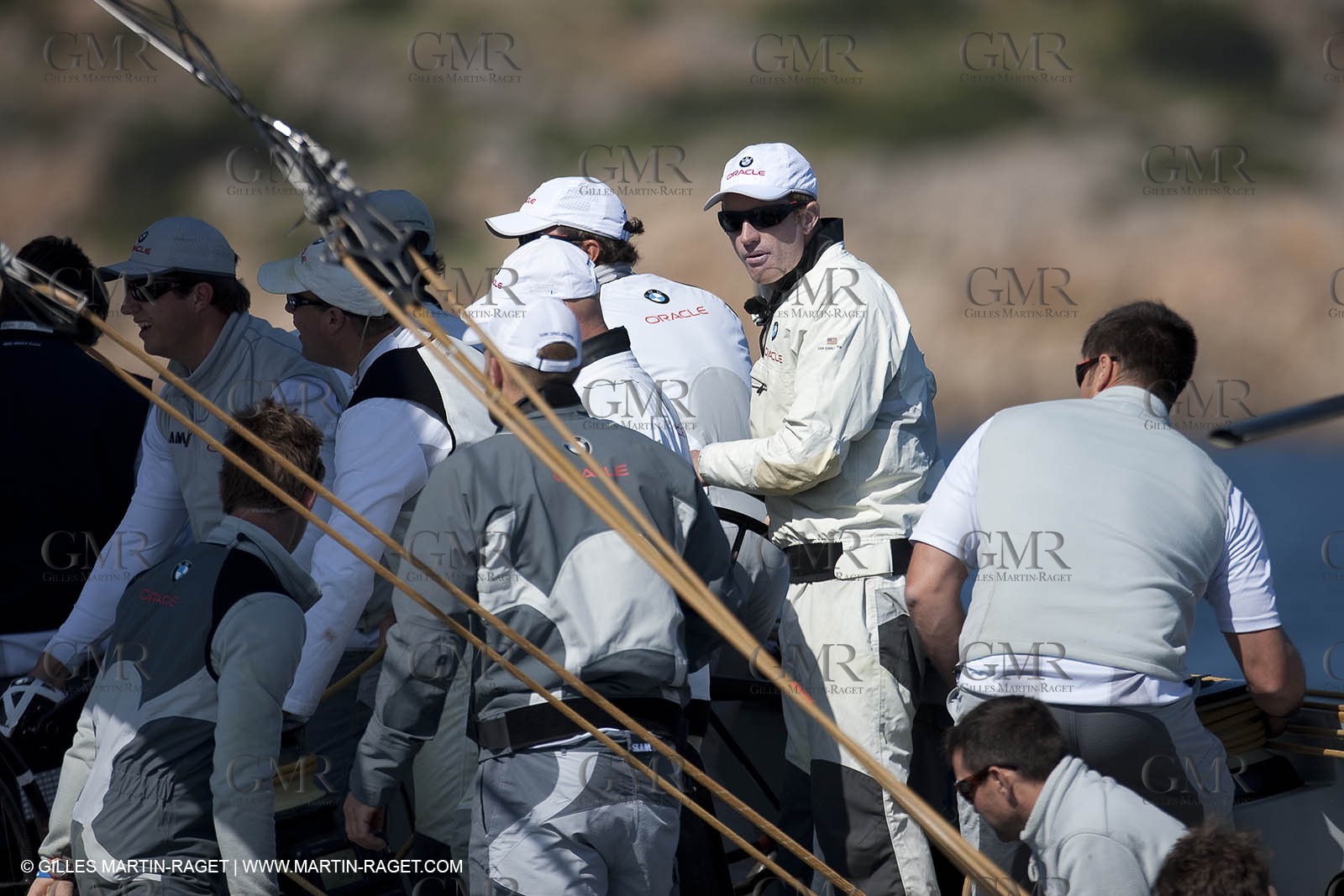 18 05 2010 - La Maddalena (ITA, Sardinia) Louis Vuitton Trophy - BMW ORACLE Racing - Training