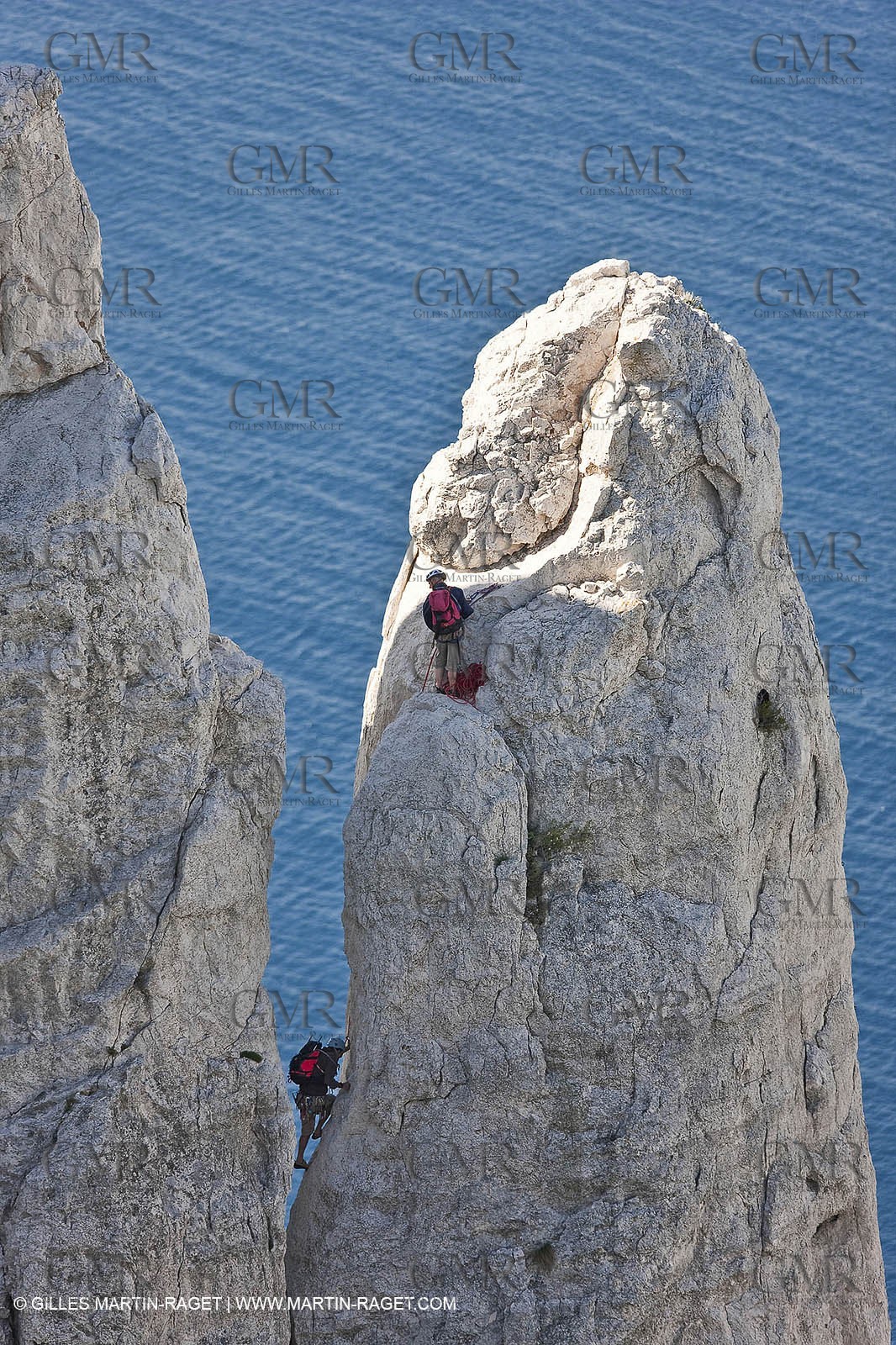 30 04 2009 - Marseille (FRA, 13) - Les Calanques - La Grande Candelle - Arrête de Marseille