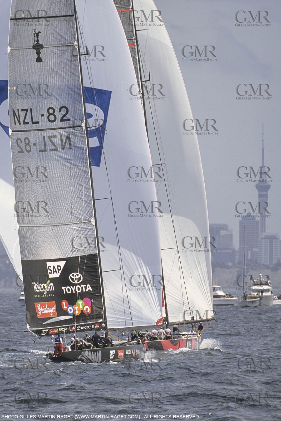 Yacht racing, 31st America's Cup 2003, Auckland (NZL) , Alinghi