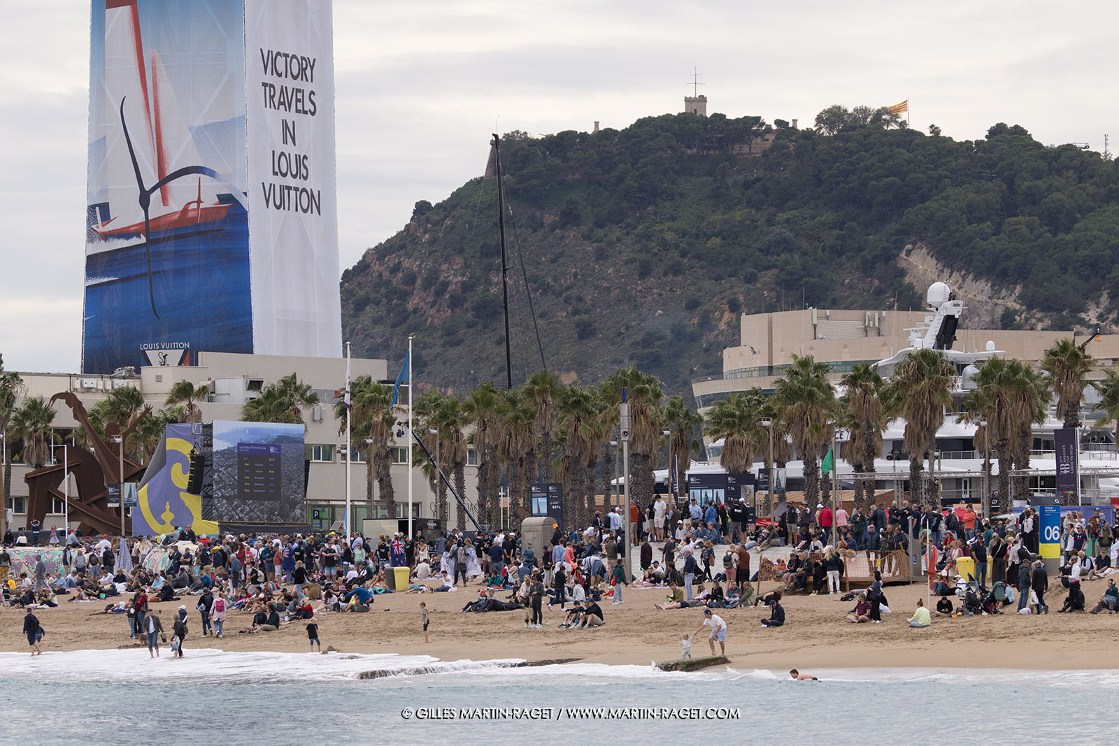 18 10 2024, Barcelona (ESP), Louis Vuitton 37th America's Cup, Final Match, Race Day 5,