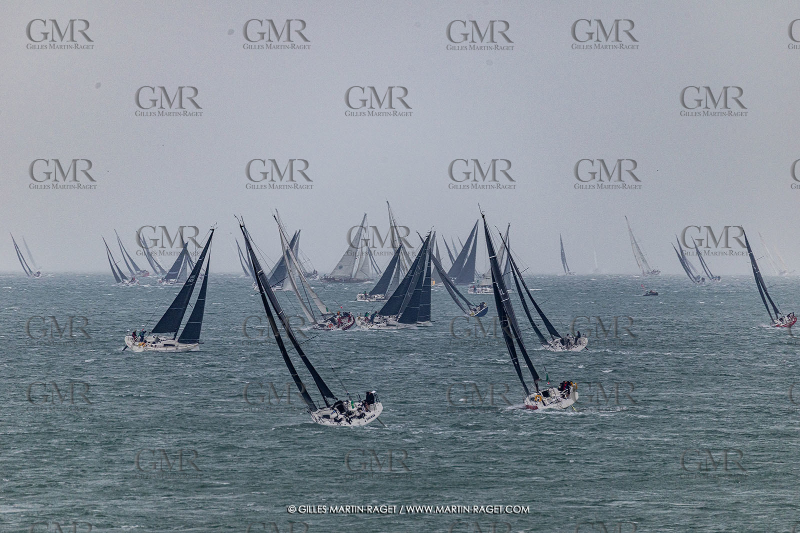 26 07 2025, Cowes (UK, IOW), Admiral's Cup 2025, Rolex Fastnet Race start,