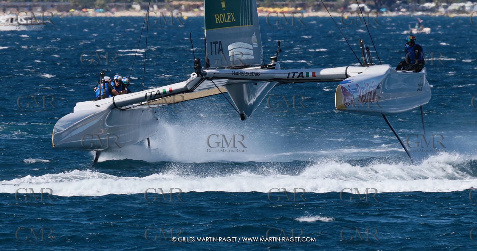 10 09 2025, Saint-Tropez,(FRA), Rockwool SailGP France Saint-Tropez, Race Day 1
