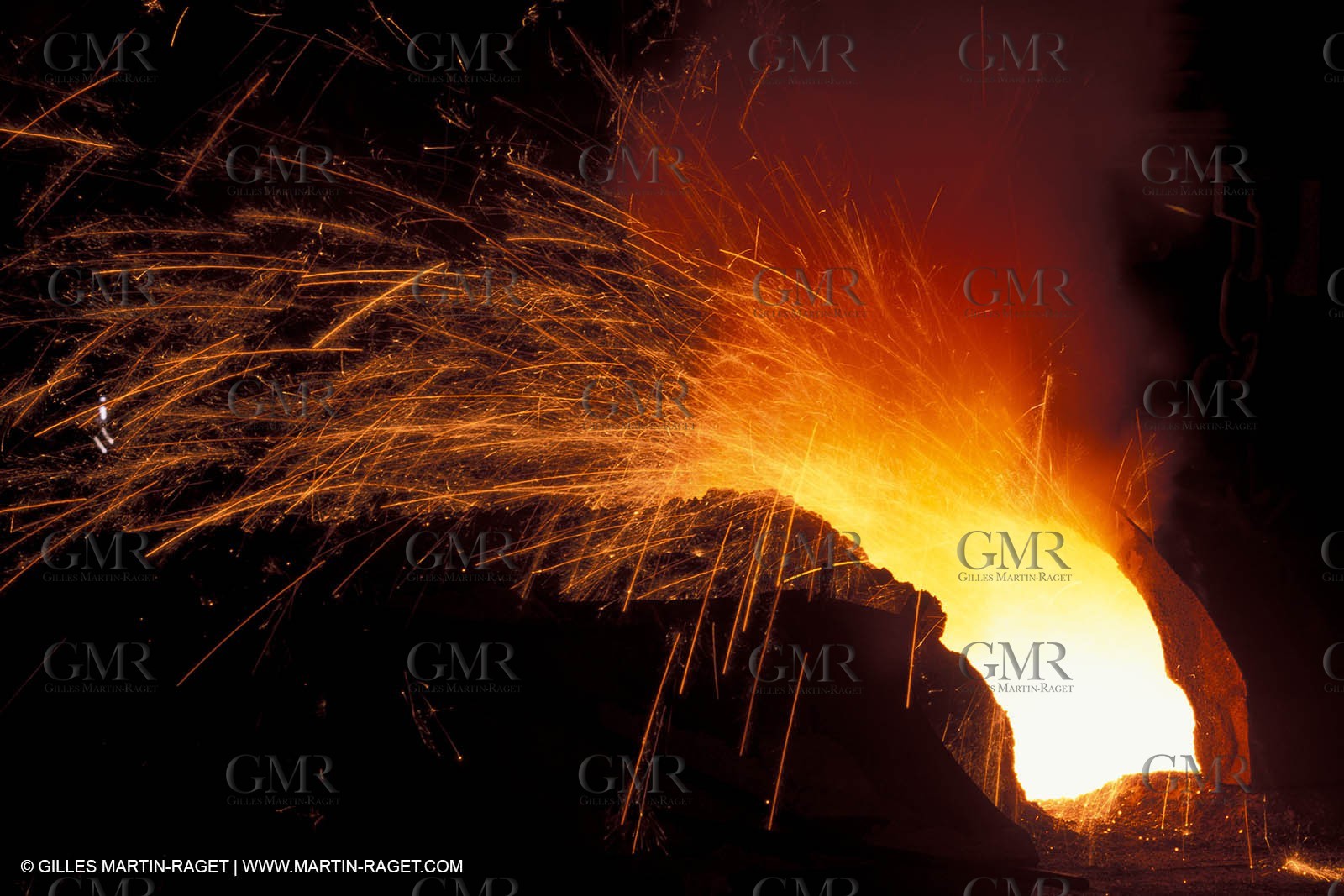 Fos mer - Sollac steel plant