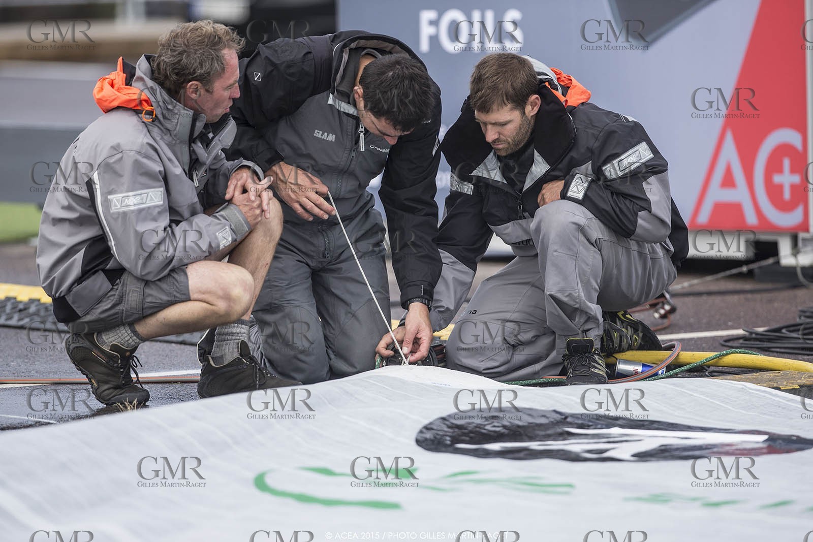 28 08 2015, Göthenburg, (SWE), 35th America's Cup, Louis Vuitton America's Cup World Series Göthenburg 2015, Official training Day,