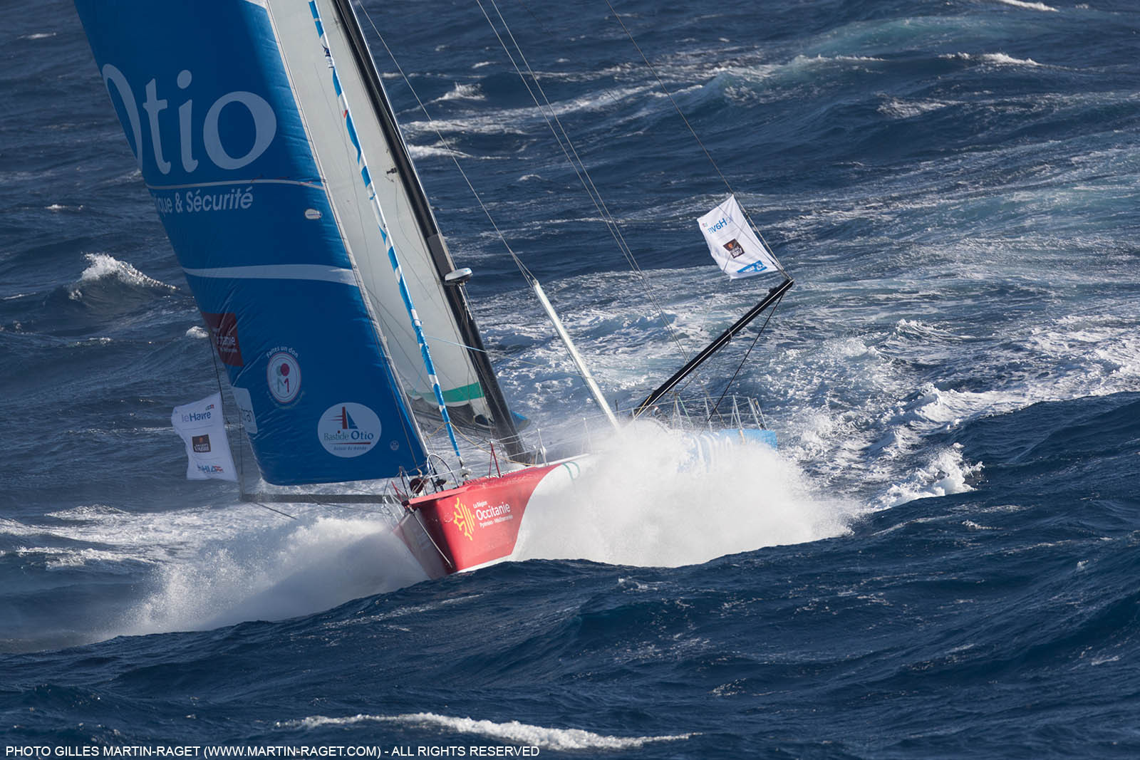 13 07 2017, Port Camargue (FRA,30), Transat Jacques Vabre 2017, Bastide Otio (Kito de Pavant, Yannick Bestaven), offshore trainings