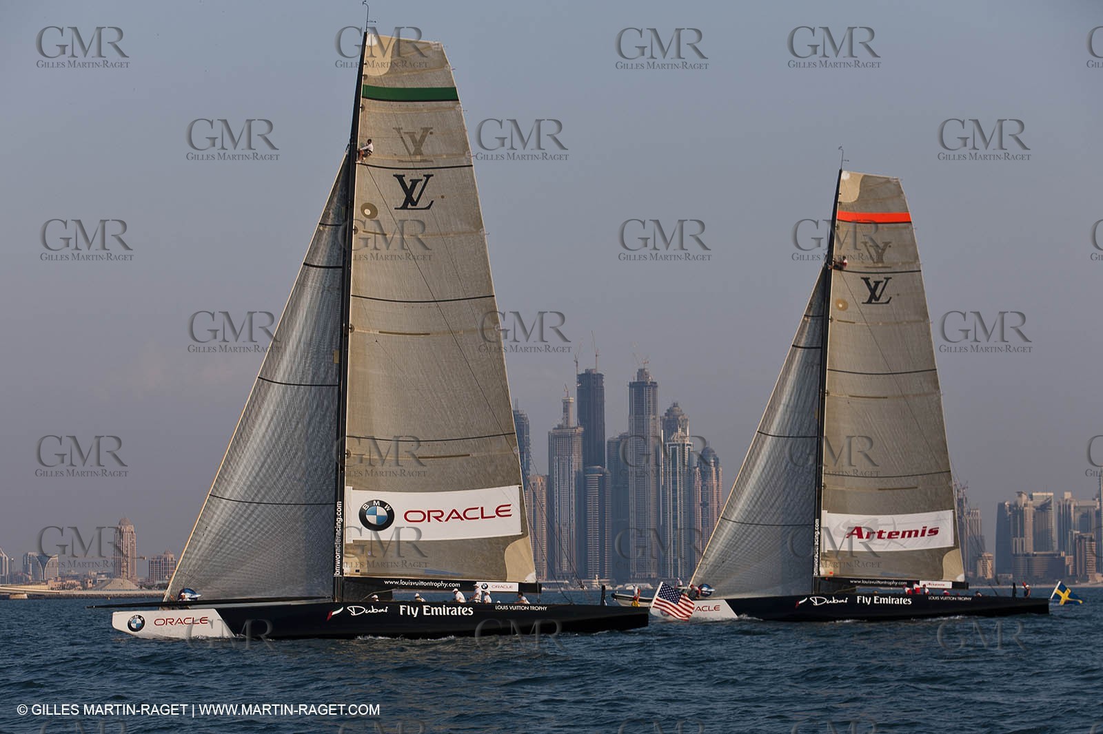 21 11 2010 - Dubai (UAE) - Dubai Louis Vuitton Trophy -  Round 2 - BMW ORACLE Racing