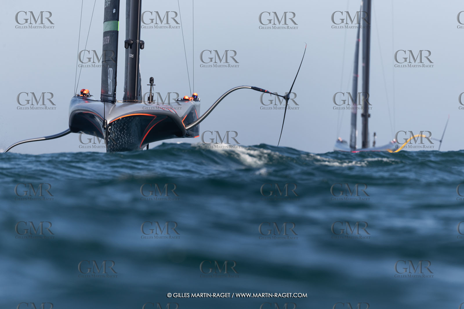 26 09 2024, Barcelona (ESP), 37th America's Cup, Louis Vuitton Cup Final, Race Day 1