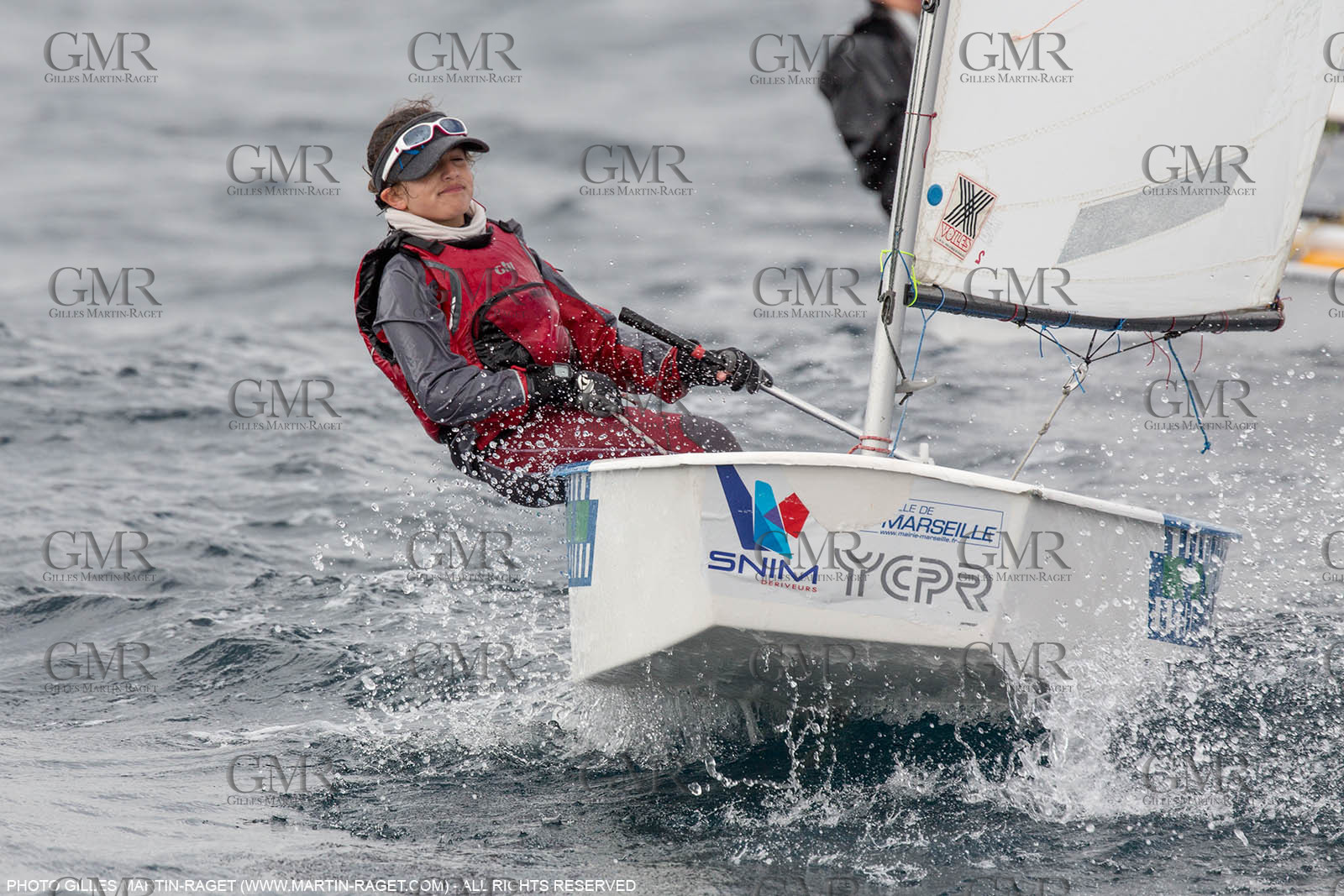 15 04 2016, Marseille (FRA,13), SNIM Dériveurs, Coupe Internationale de Printemps Optimist, Final Day