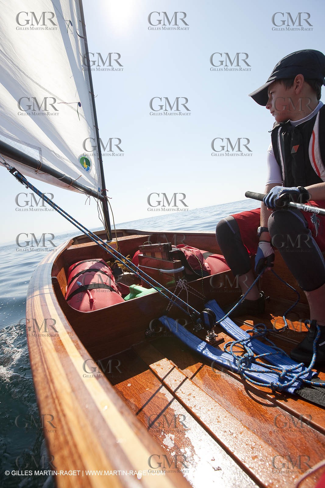 24 05 2010 - Hyères (FRA,83) - wooden optimist