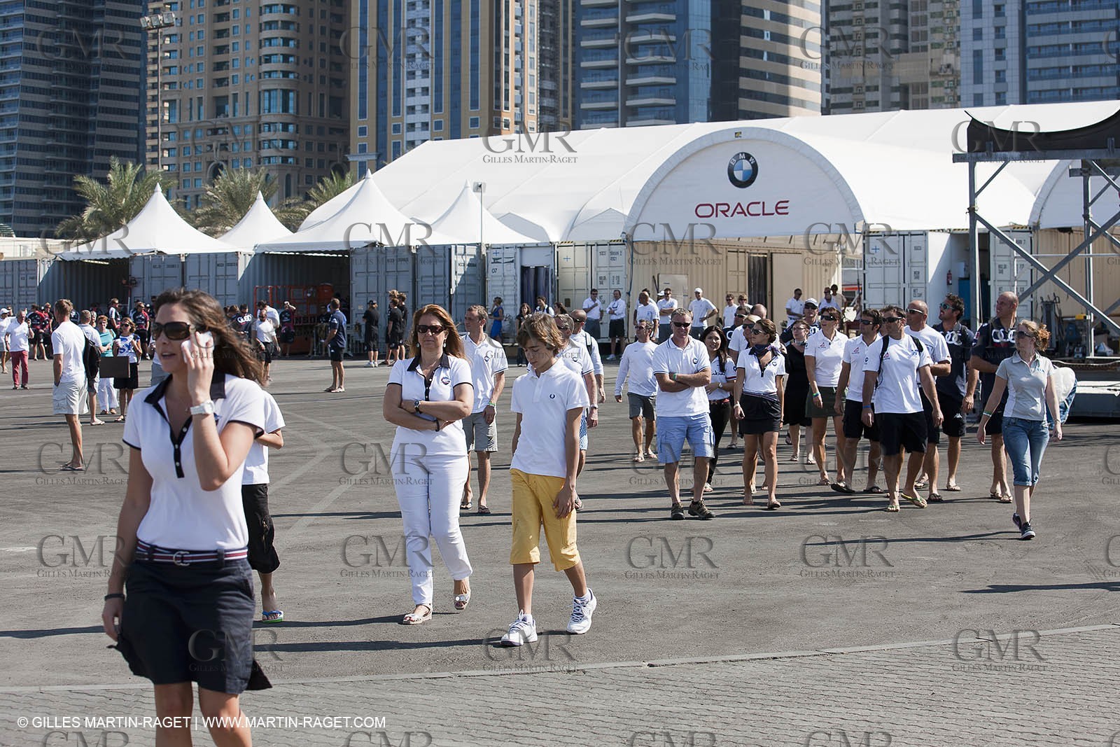 21 11 2010 - Dubai (UAE) - Dubai Louis Vuitton Trophy -  Round 2 - BMW ORACLE Racingg Vs Emirates Team New Zealand