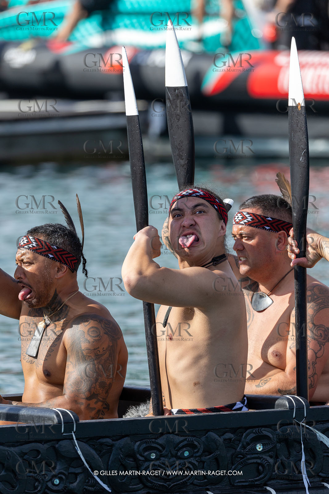 19 10 2024, Barcelona (ESP), Louis Vuitton 37th America's Cup, Final Match, Race Day 6, Dock out