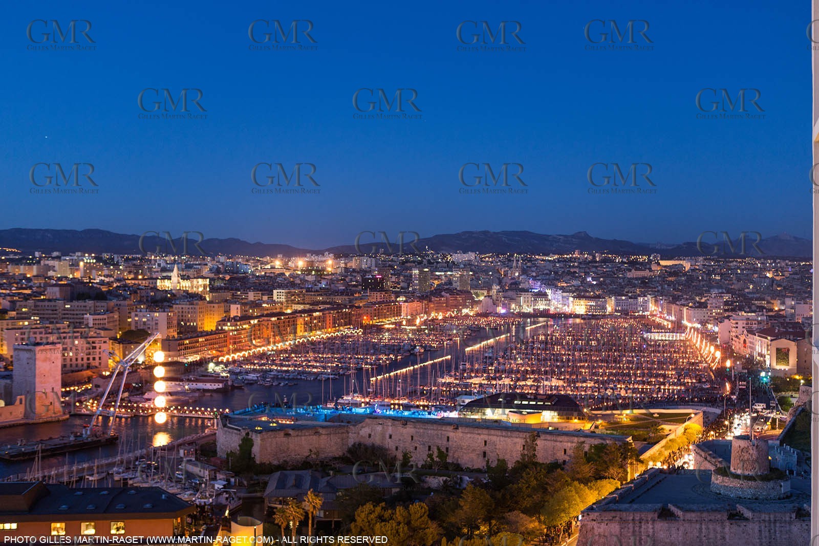 03 05 2013 - Marseille (FRA,13) - Marseille Provence 2013, Historical port Illumination by Company Carabosse