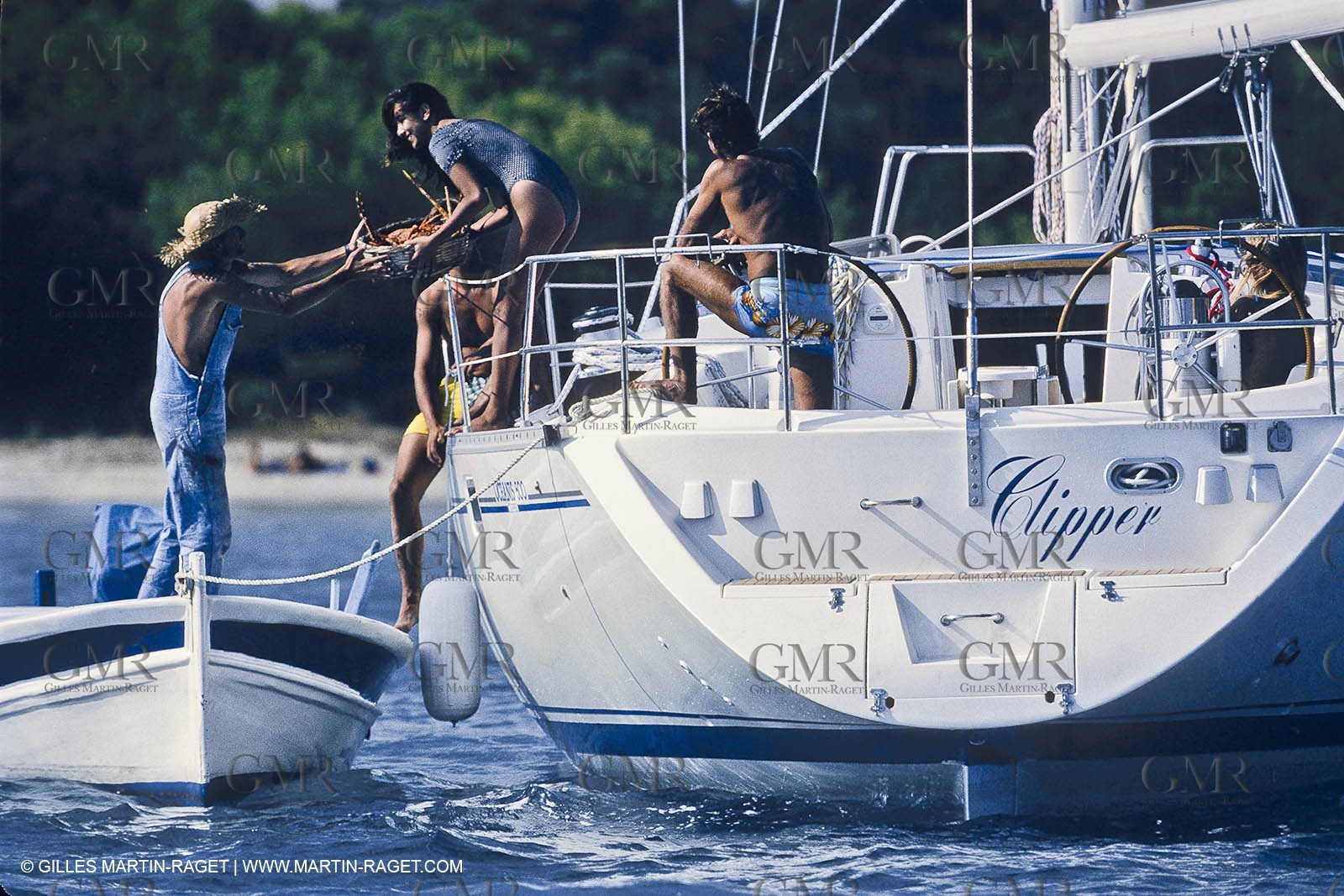 Sailing, cruising, people