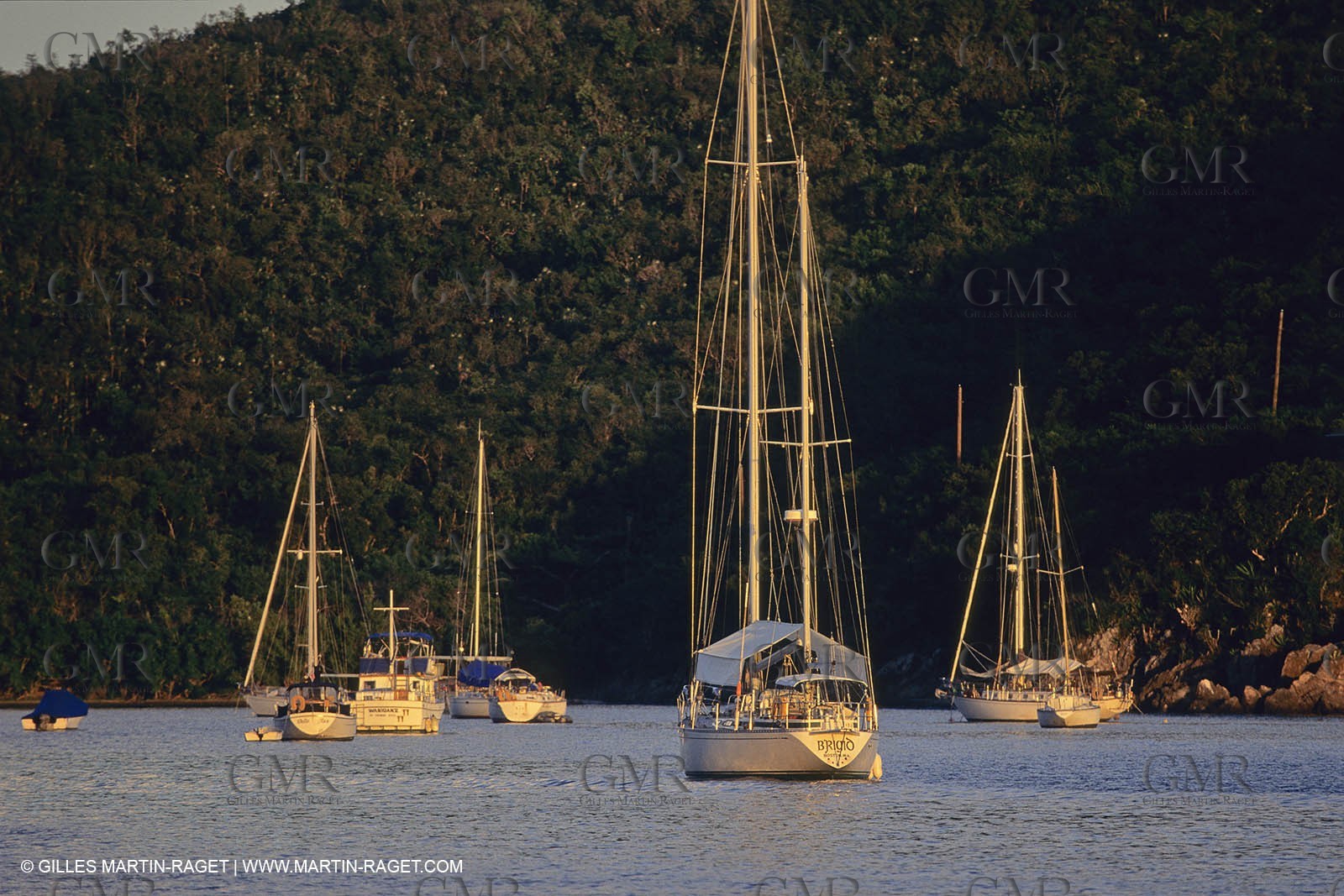 sailing, cruising, monohull at the mooring