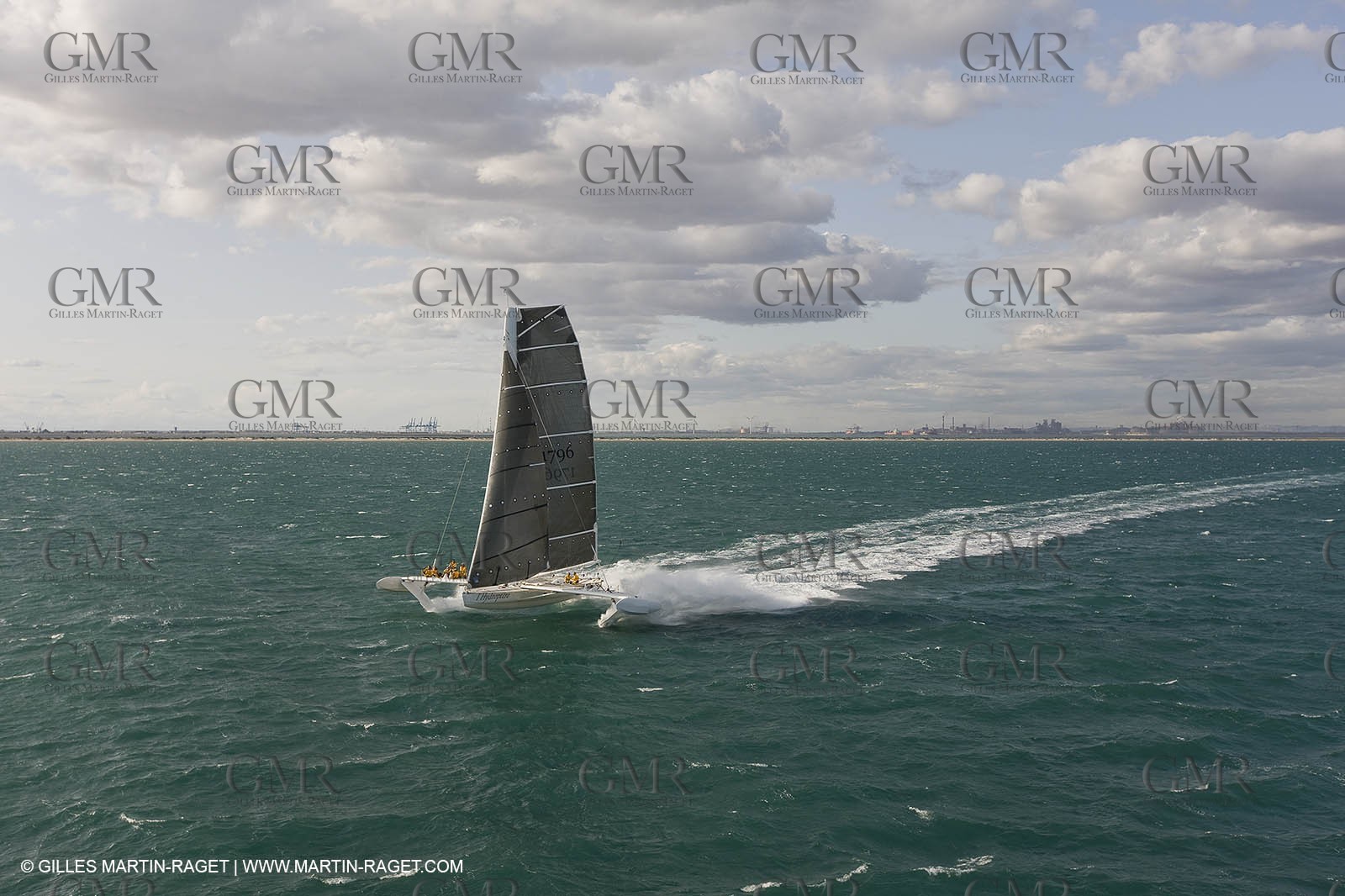 03 10 2008 - Fos   mer (FRA, 13) - L'Hydroptère - Speed record attempt