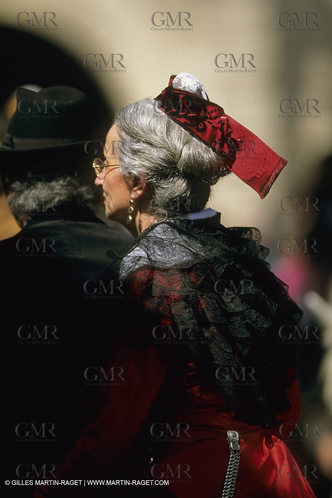 France, Provence, Traditionnal costume from Arles