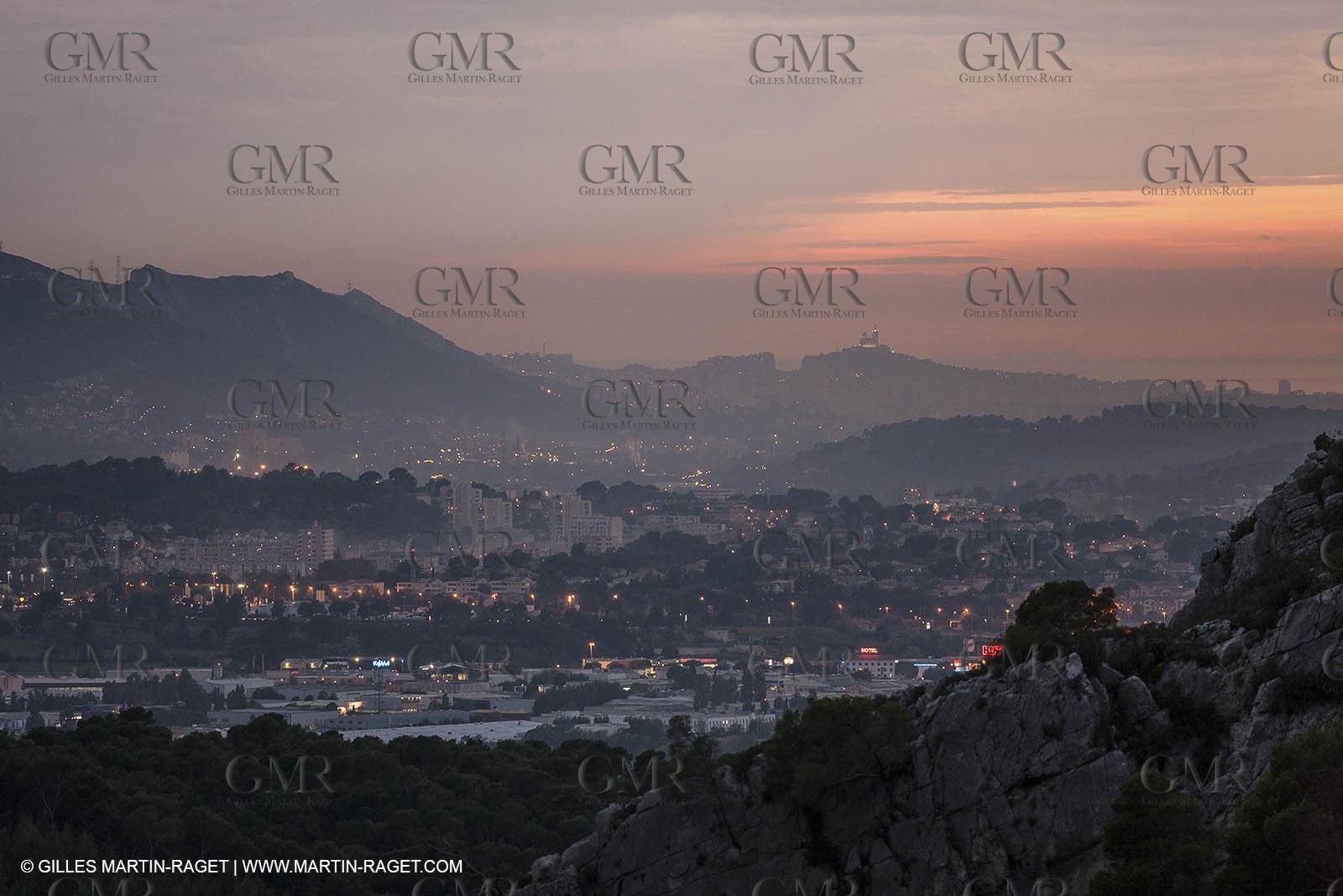 23 10 2012 - Gemenos (FRA) - Aubagne the 'Huveaune river valley, East of Marseille