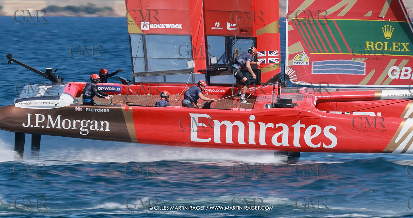 10 09 2025, Saint-Tropez,(FRA), Rockwool SailGP France Saint-Tropez, Race Day 1