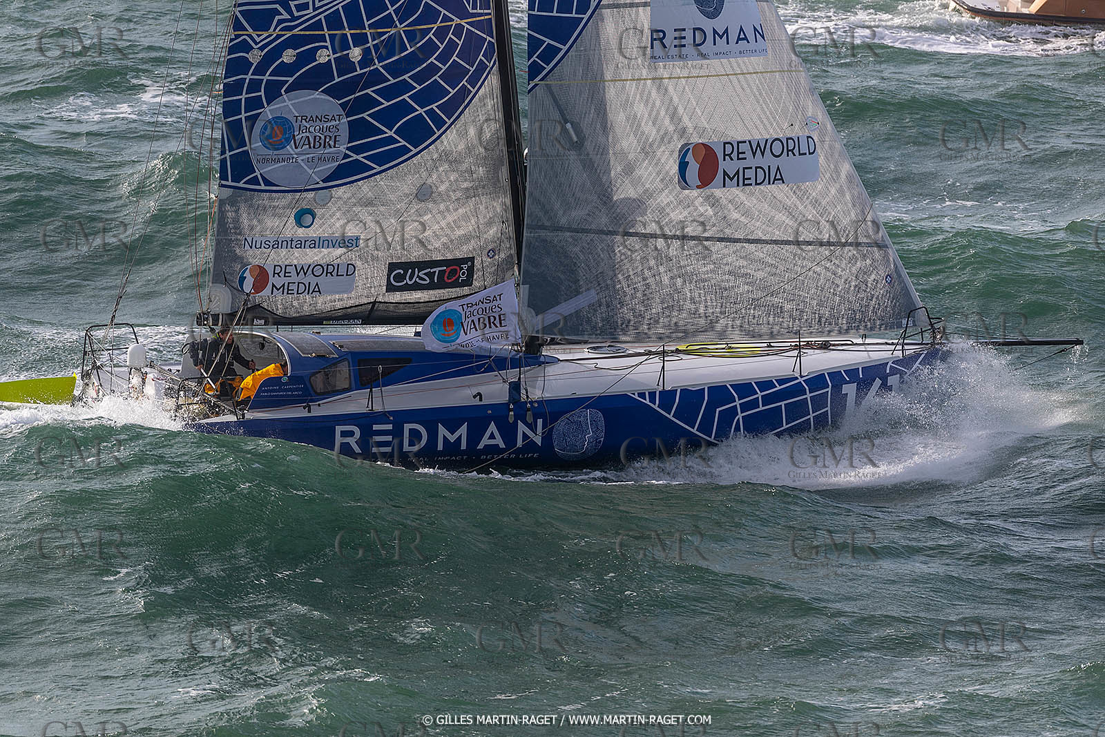 07 11 2021, Le Havre (FRA), Départ Transat Jacques Vabre 2021