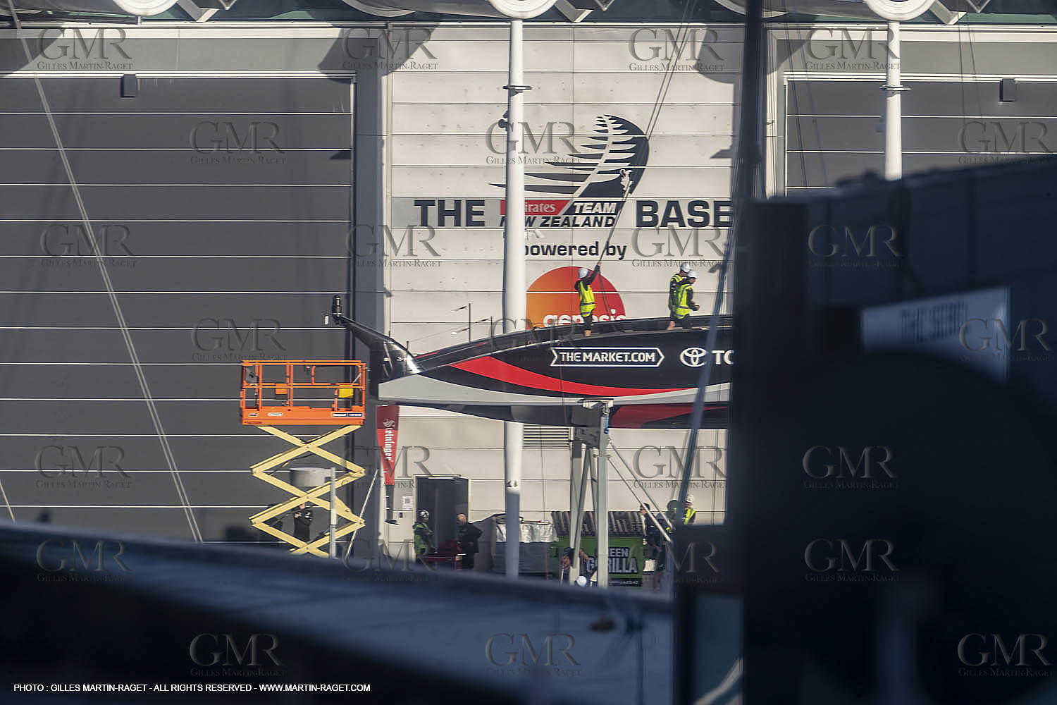 19 11 2020, AUckland (NZL), Emirates Team New Zealand boat  2 Te RehutaI Launch