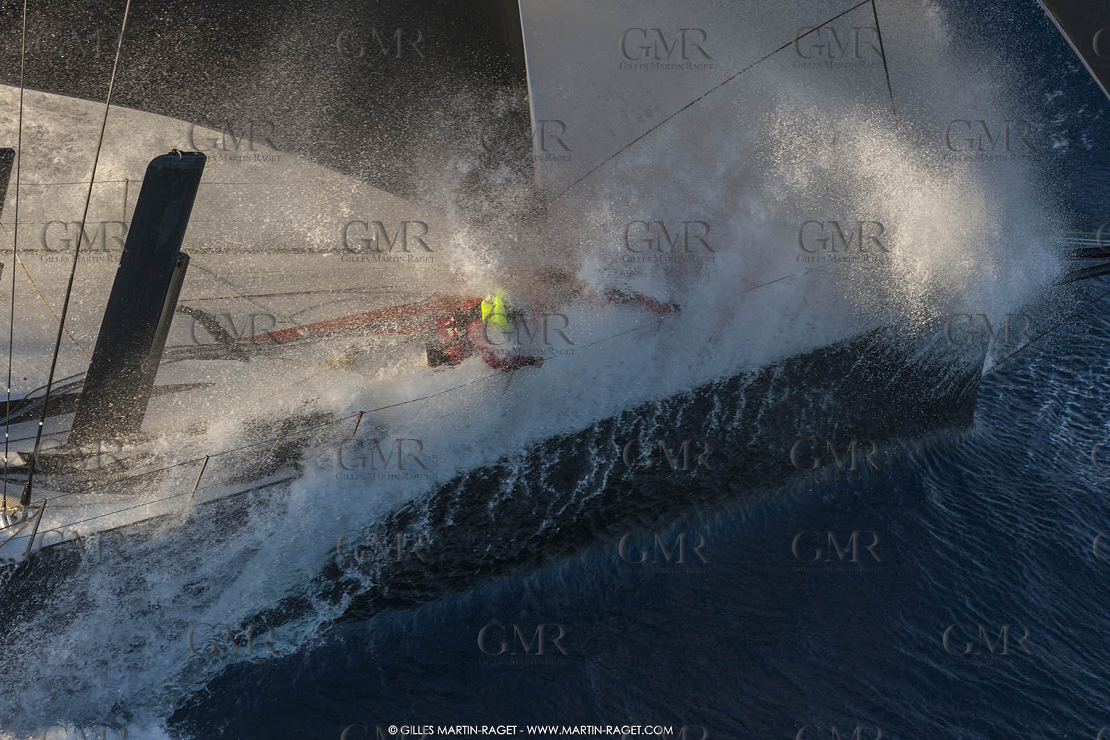 09 10 2017, Calvi (FRA,20), VOR 70 Babsy, Tentative de record autour de la Corse à la voile, skipper Franck Cammas