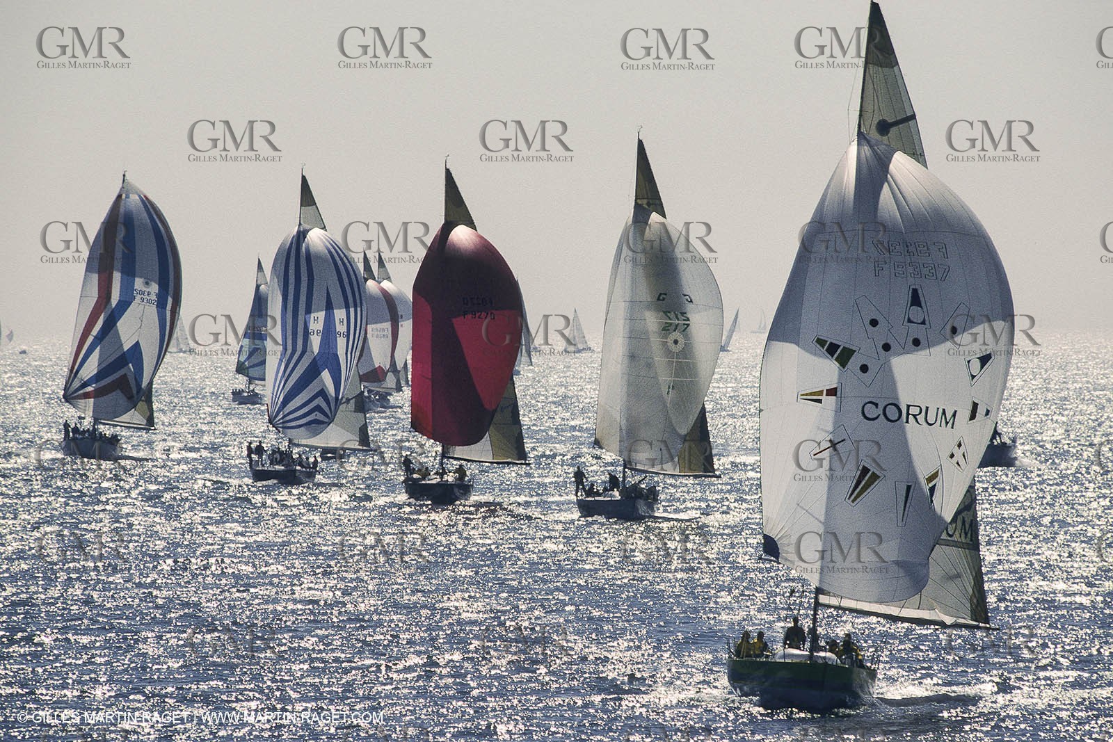 Sailing, Yacht Racing, Spi Ouest France, La Trinité sur mer (Britanny)