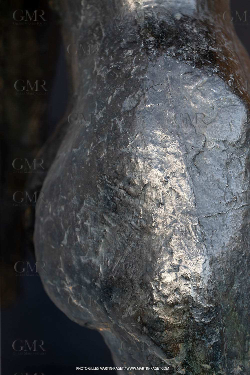 05 01 2023, Arles (FRA, 13), Oeuvre de Germaine Richier, Torse II, 1941, Epreuve d'exposition