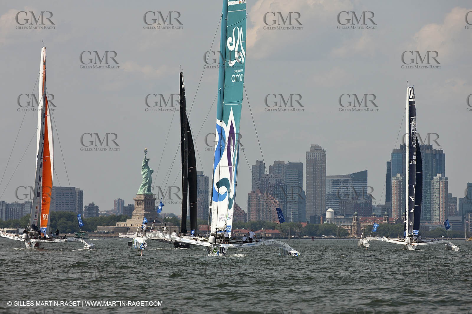 03 07 2012 - New York (USA, NY) - Krys Ocean Race prologuie - arrival in New York