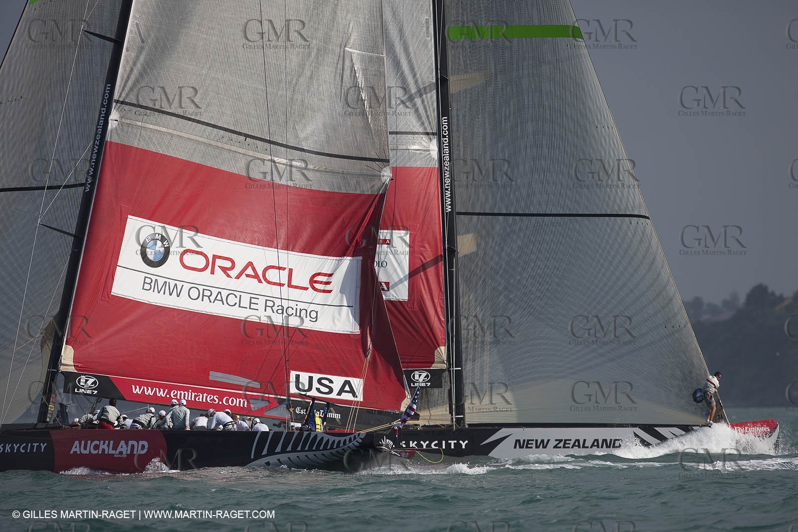 05 02 2009 - Auckland (NZL) -  Louis Vuitton Pacific Series -  Racing Day 4 - Round Robin 2