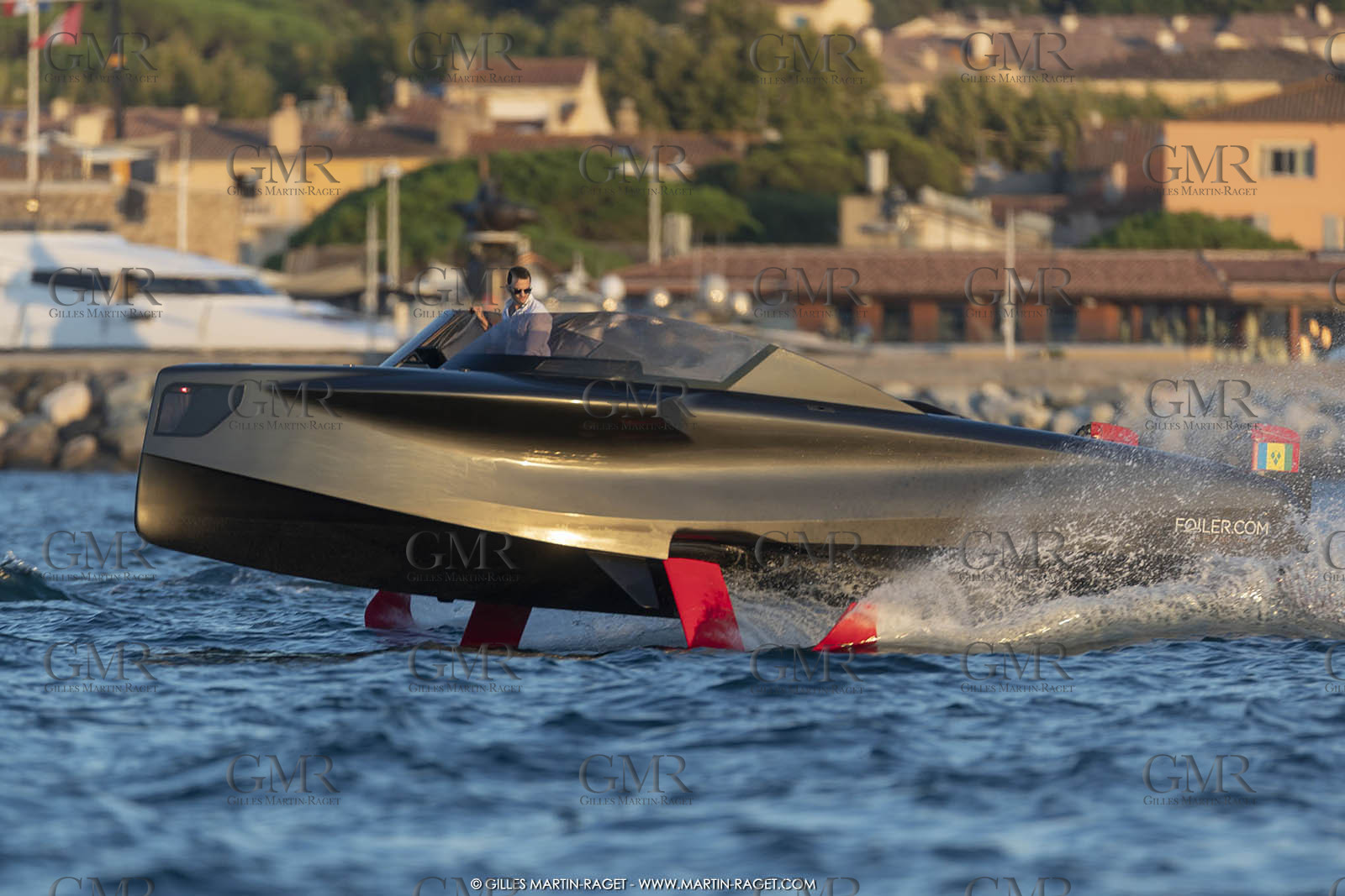 09 08 2018, Saint-Tropez (FRA,83), Foiler, the Flying Yacht by Enata