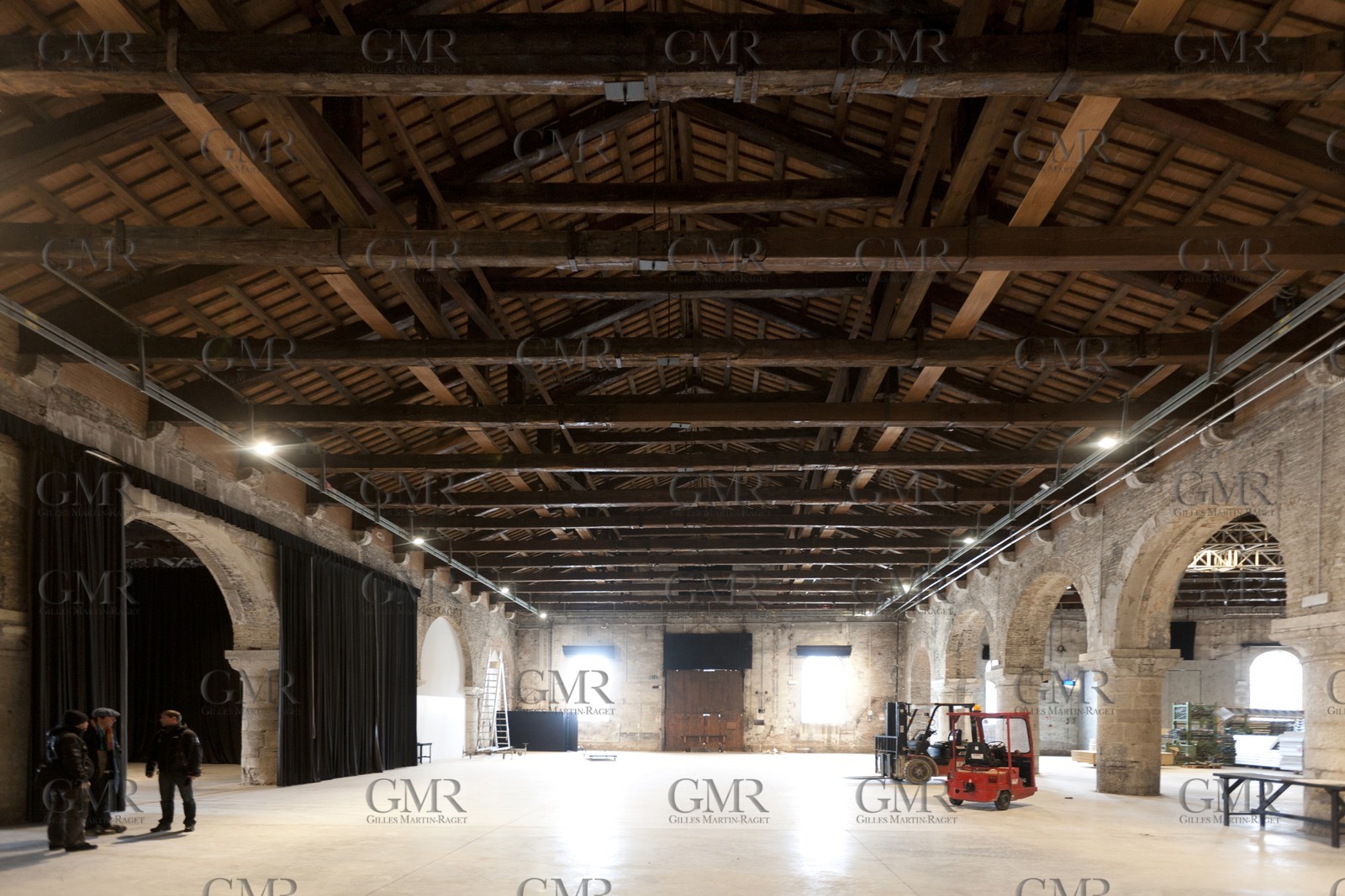 20 02 2012 - Venezia (ITA) - 34th America'sCup - Venezia 2012 America's Cup World Series - The Arsenale where the AC45 moorings, public village, media center and Club 45 will be located