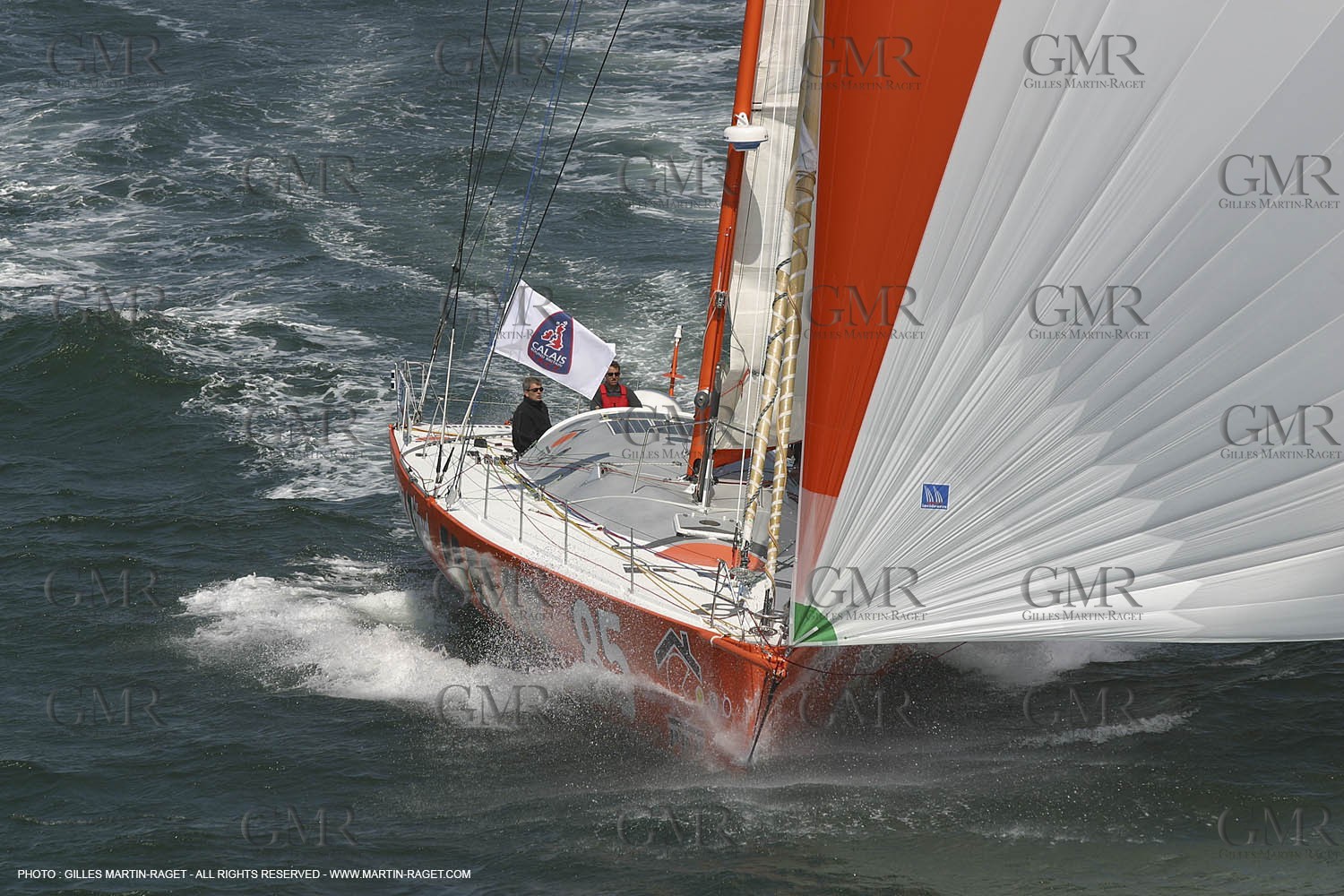 2003 Calais Round Britain Race - Start  - PRB 3 - Vincent Riou