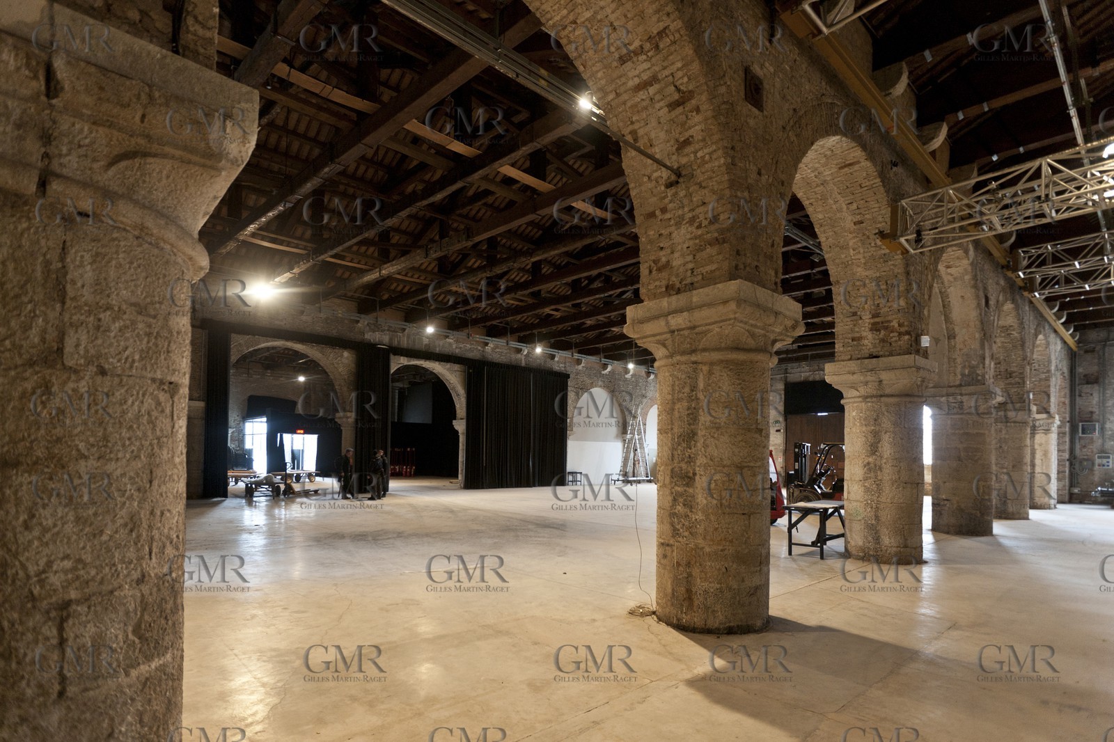 20 02 2012 - Venezia (ITA) - 34th America'sCup - Venezia 2012 America's Cup World Series - The Arsenale where the AC45 moorings, public village, media center and Club 45 will be located