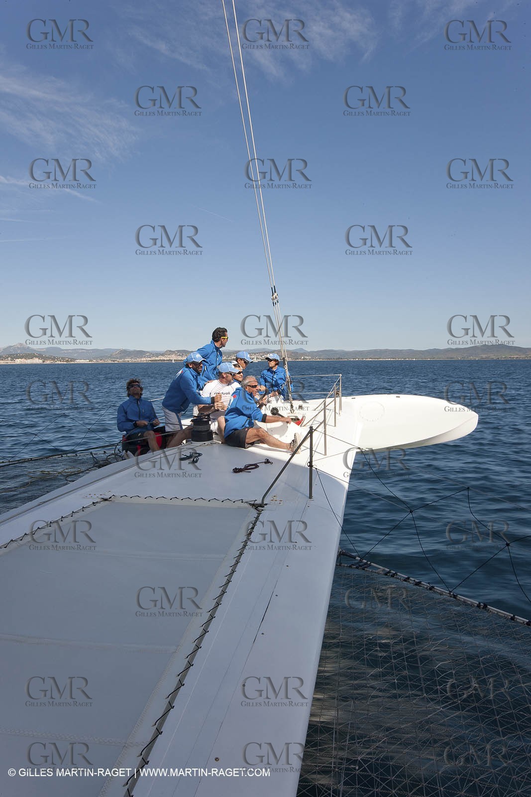 05 09 2009 - Hyères (FRA, 83) Hydroptère beat the overal sailing speed record with a run at 51,36 knts ( subjet to ratification by WSSRC)