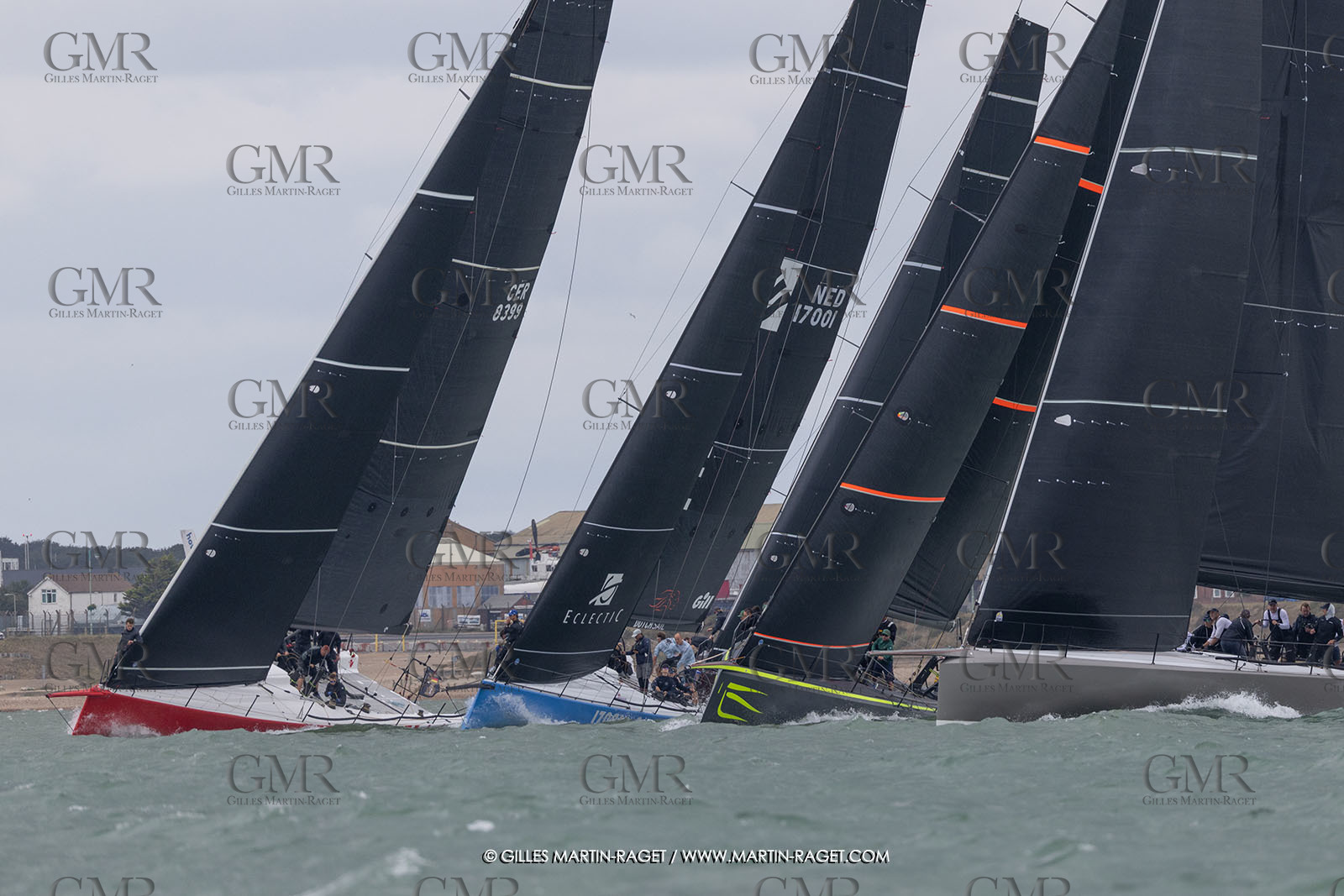 22 07 2025, Cowes (UK, IOW), Admiral's Cup 2025, Inshore Races 1 & 2,