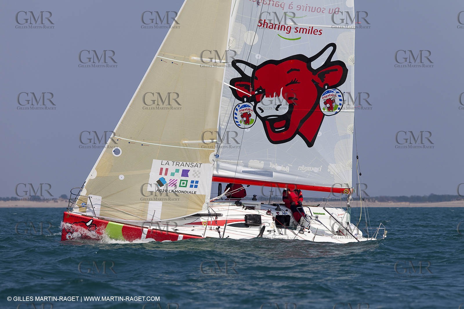 13 03 2010 - La Grande Motte   Port Camargue (FRA) - Groupe Bel - Entraînement Kito de Pavant   Sébastien Audigane en vue de la Transat AG2R 2010