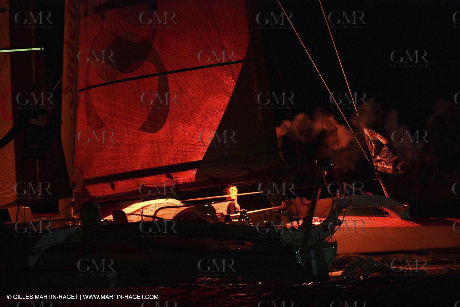 06 11 2006 - Pointe à Pitre Guadelupe (FRA) - Route du Rhum 2006 arrival - Thomas Coville (Sodebo)