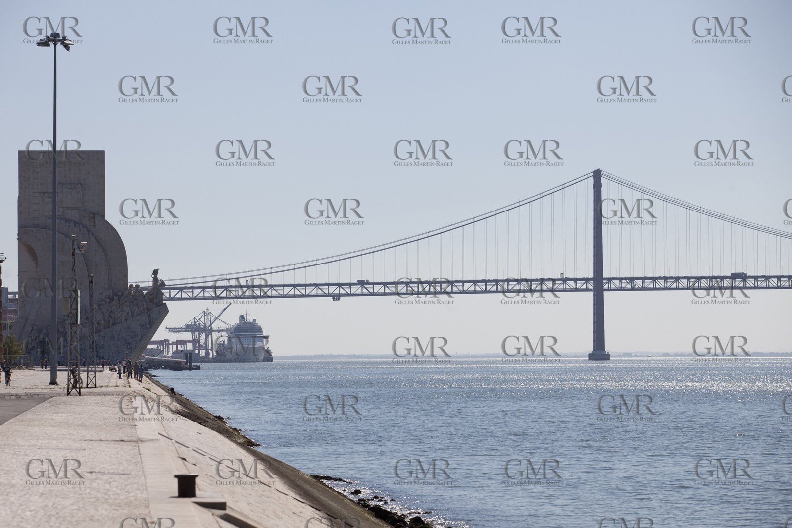 13 07 2011 - Cascais (POR) - 34th America's Cup - AC World Series - Cascais 2011 - Setting up in Port Lisbon Temporary camp