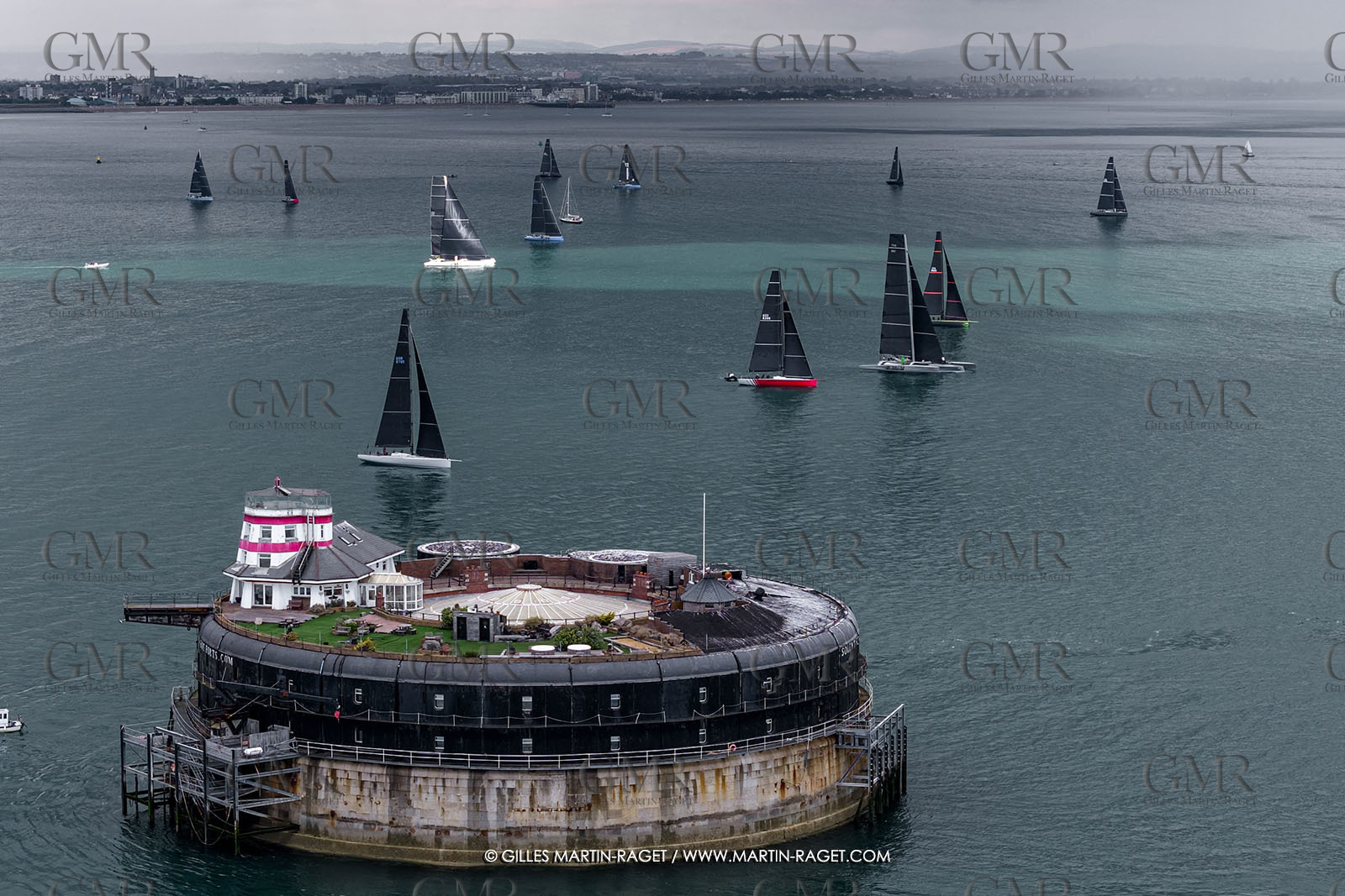 19 07 2025, Cowes (UK, IOW), Admiral's Cup 2025, Channel Race Start