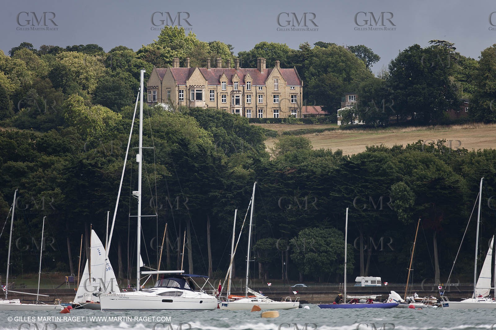 04 08 2010 - Cowes (UK, IOW) - The 1851 Cup -  BMW ORACLE Racing - Day 2.