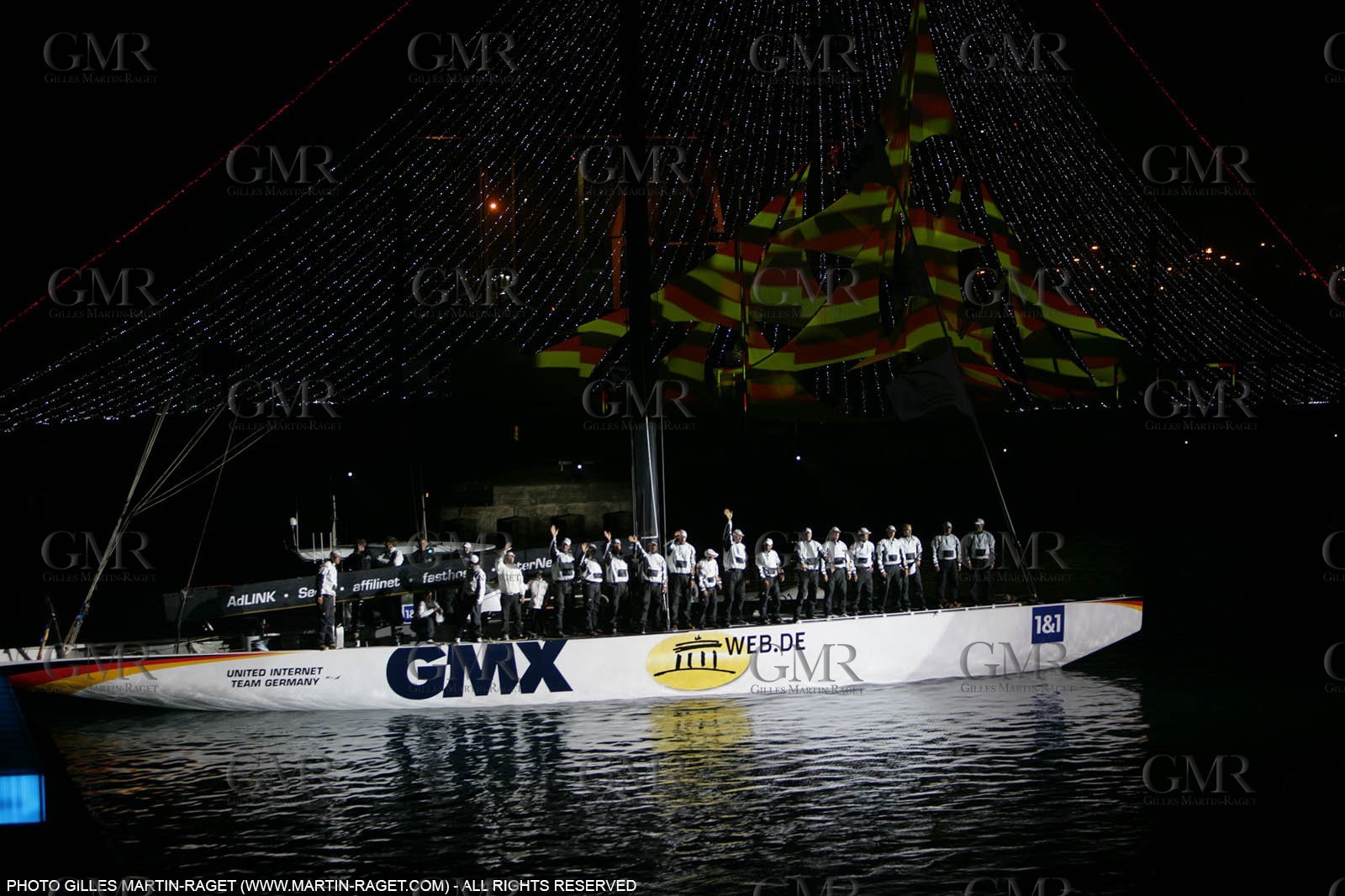 14 03 2007-Valencia (Spain)- 32nd America's Cup - Louis Vuitton Cup - RR1 - Opening parade