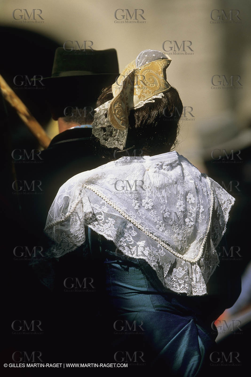 France, Provence, Traditionnal costume from Arles
