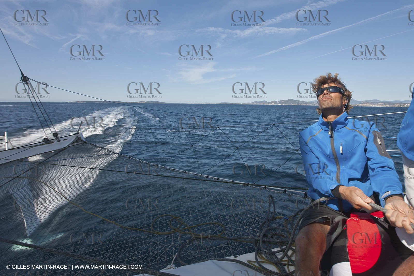 05 09 2009 - Hyères (FRA, 83) Hydroptère beat the overal sailing speed record with a run at 51,36 knts ( subjet to ratification by WSSRC)