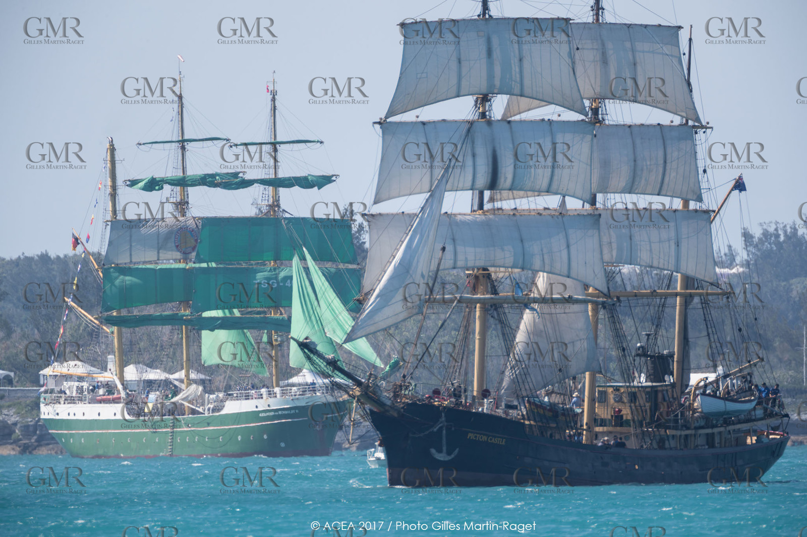 05 06 2017 - Bermuda (BDA) - 35th America's Cup Bermuda 2017 - Tall ships Bermuda