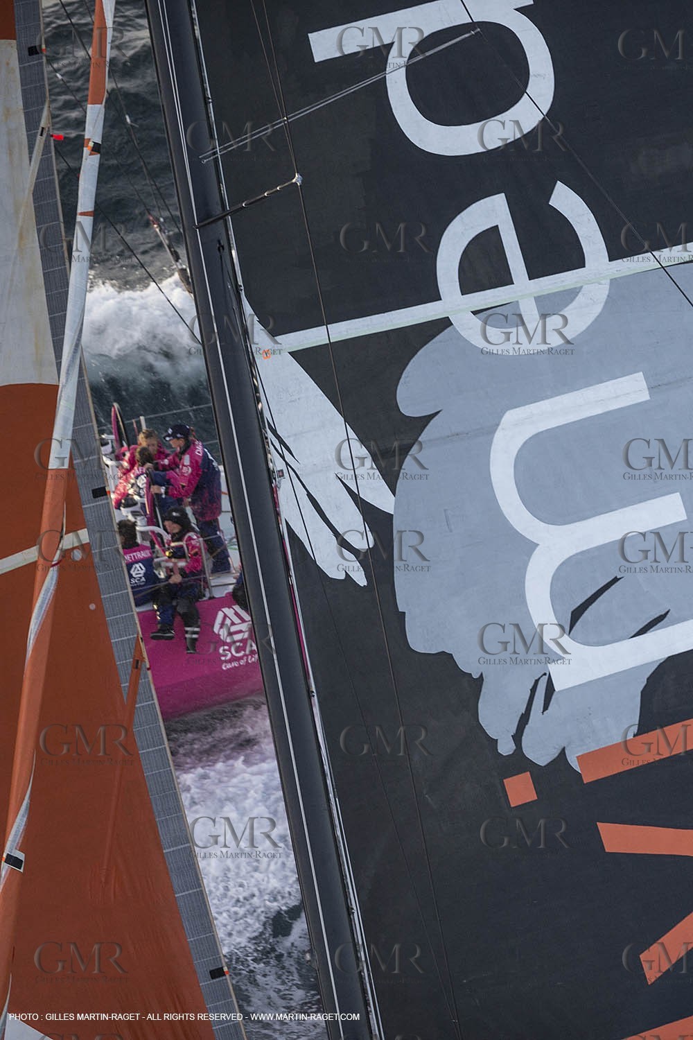 19 11 2014, Cape Town (ZAF), Volvo Ocean Race 2014-15, Team Alvimedica, Start Leg 2
