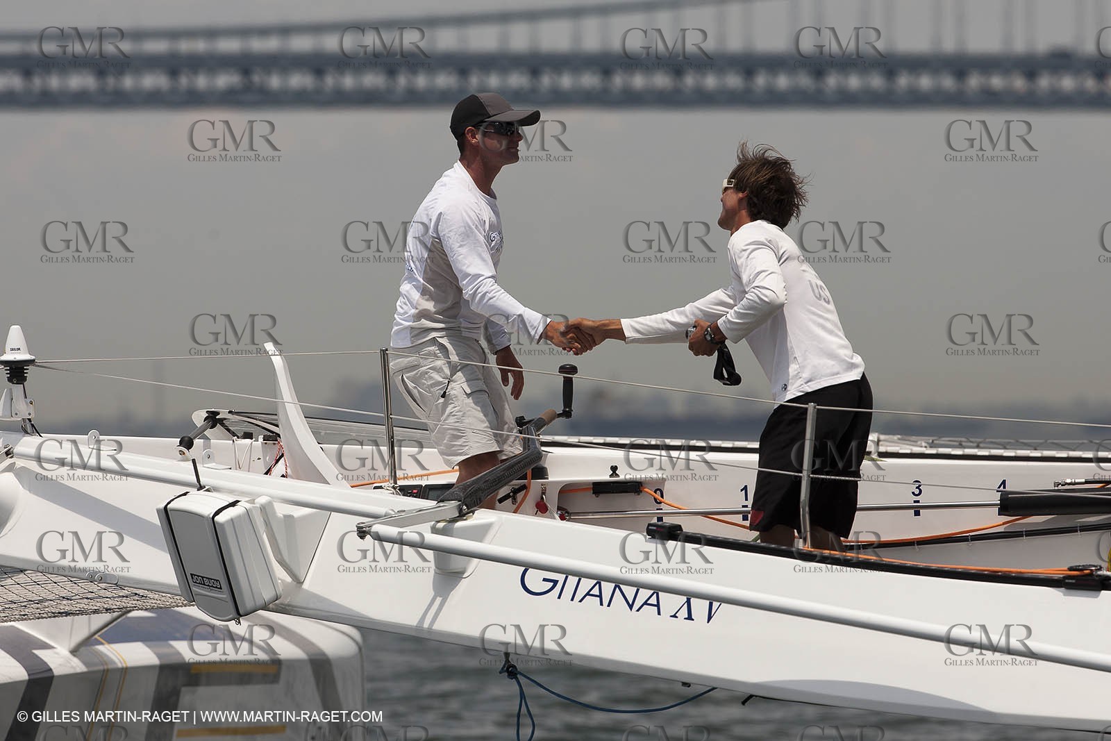 03 07 2012 - New York (USA, NY) - Krys Ocean Race prologuie - arrival in New York