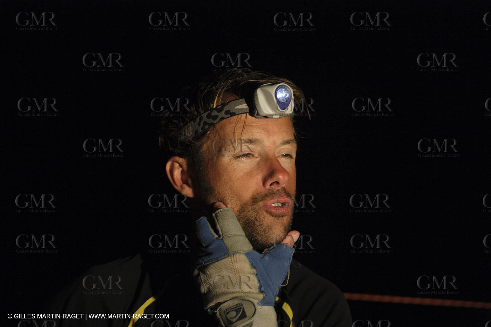 06 11 2006 - Pointe à Pitre Guadeloupe (FRA) - Arrivée Route du Rhum 2006 - Thomas Coville (Sodebo)