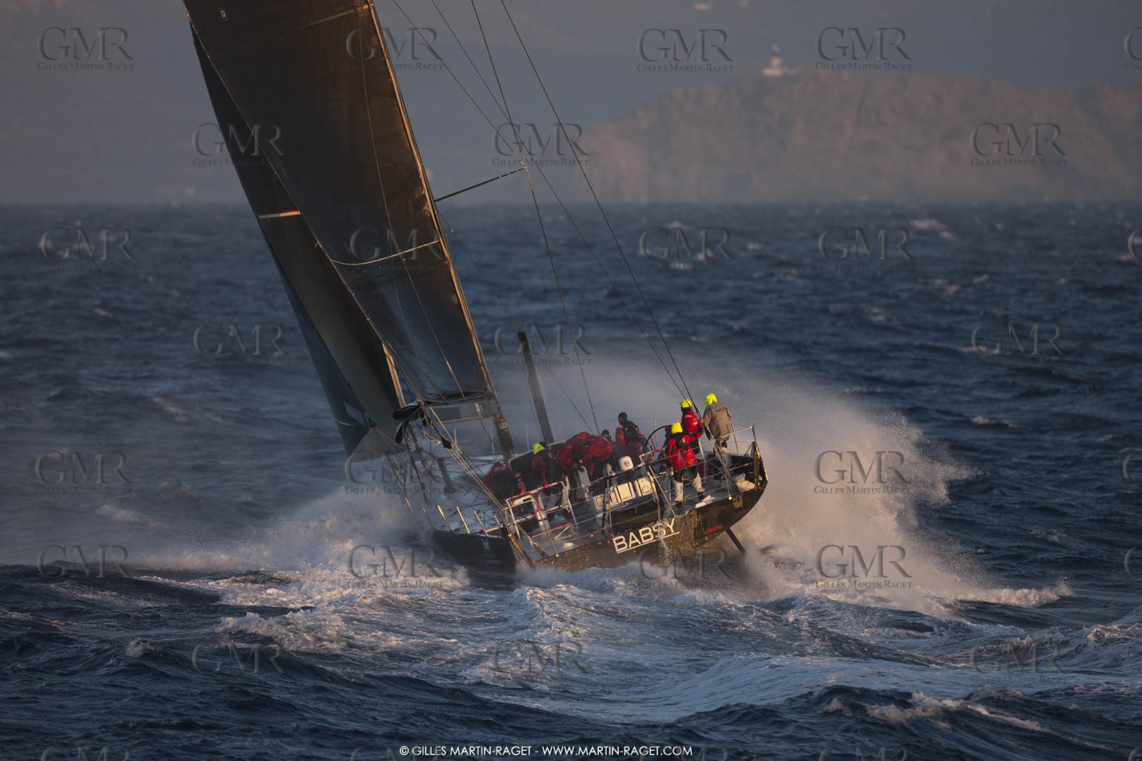 09 10 2017, Calvi (FRA,20), VOR 70 Babsy, Tentative de record autour de la Corse à la voile, skipper Franck Cammas