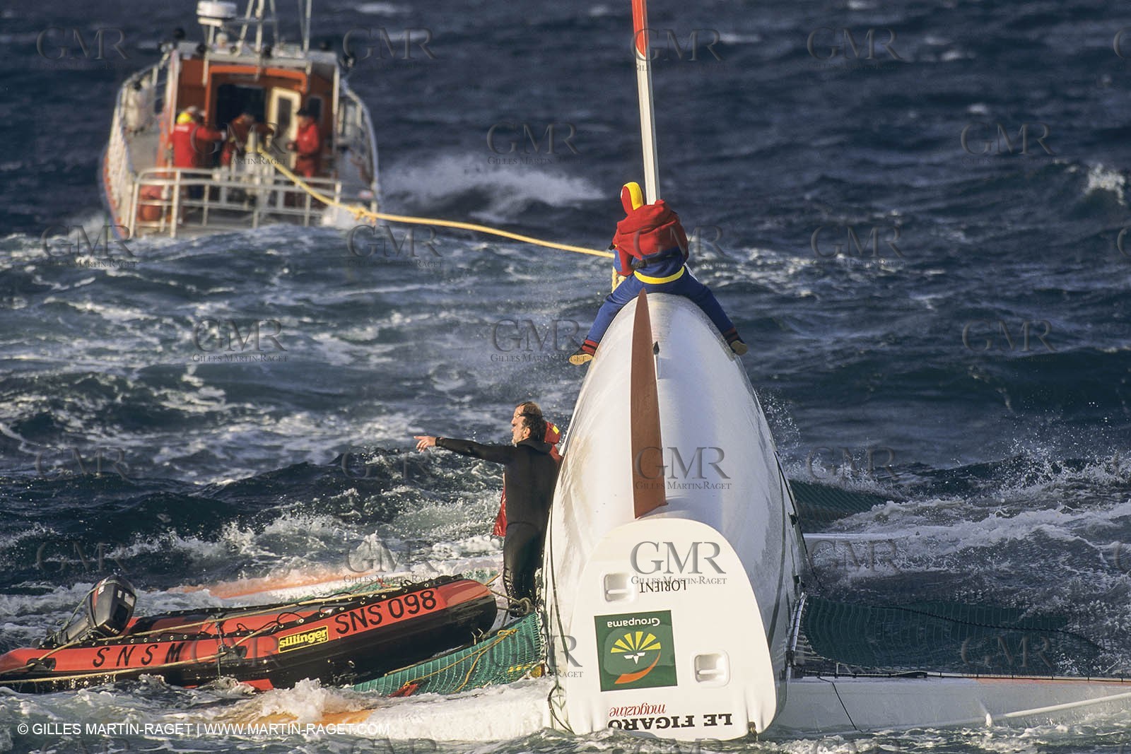 Yacht Racing, Multihull, ORMA 60, Franck Cammas, Groupama